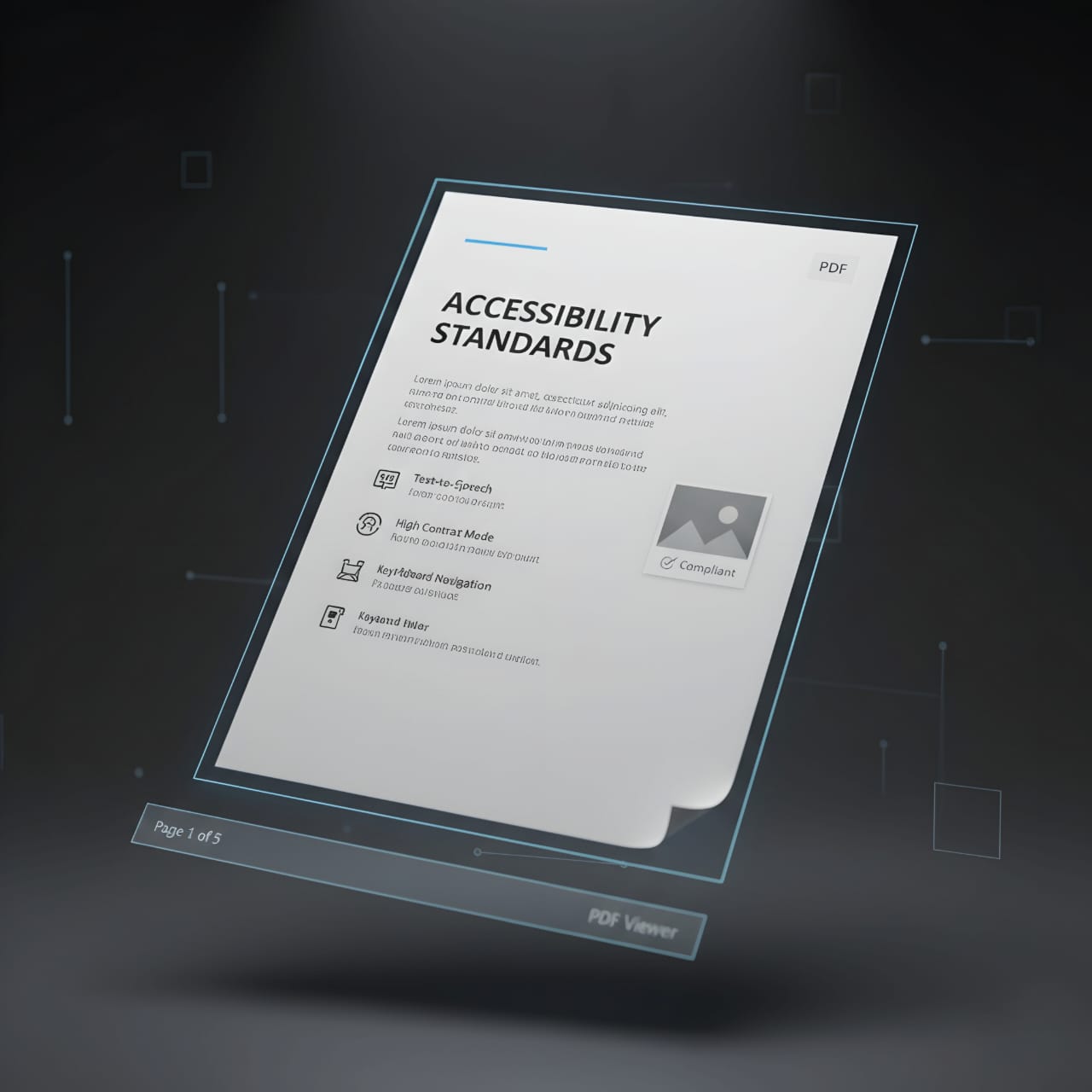 Professional performing accessibility testing on a website